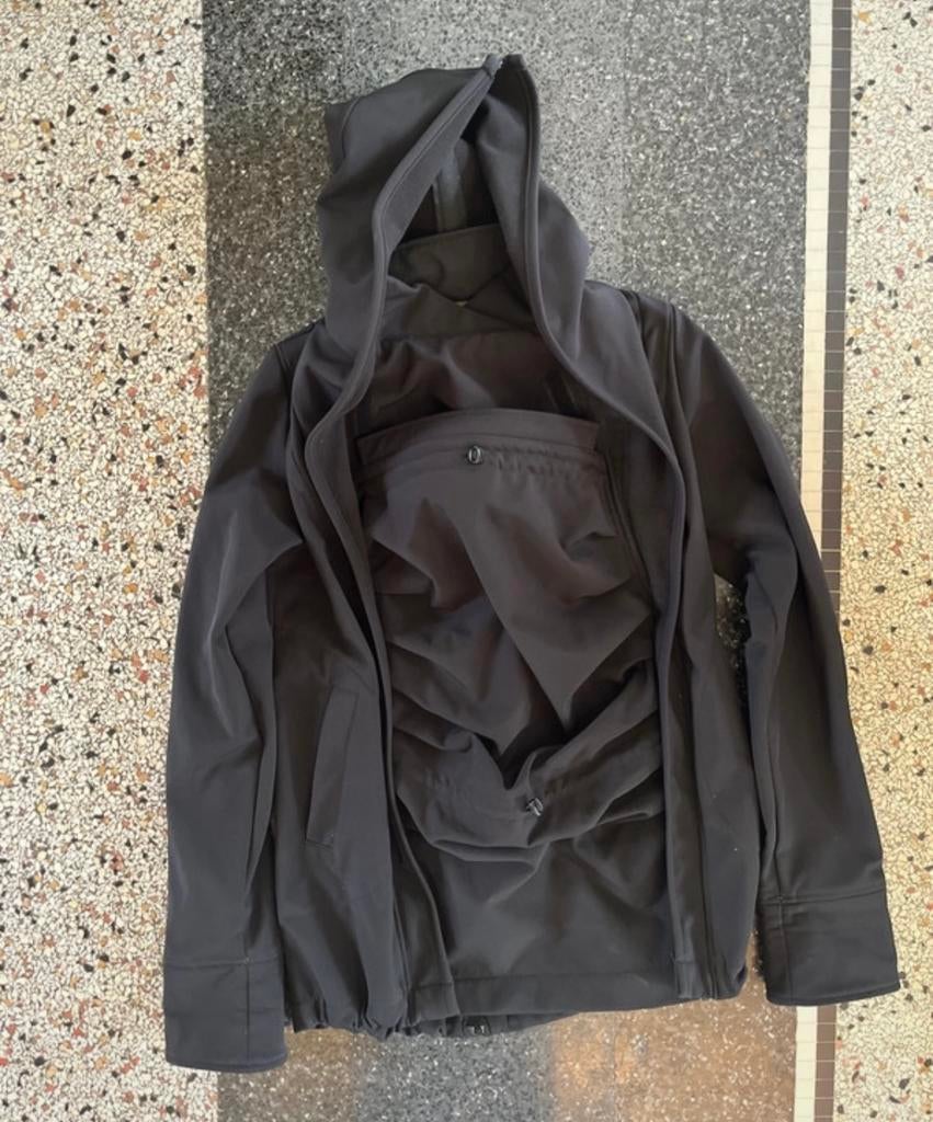 Lennylamp draagjas zwanger baby, Kleding | Dames, Ophalen of Verzenden, Zo goed als nieuw, Zwart