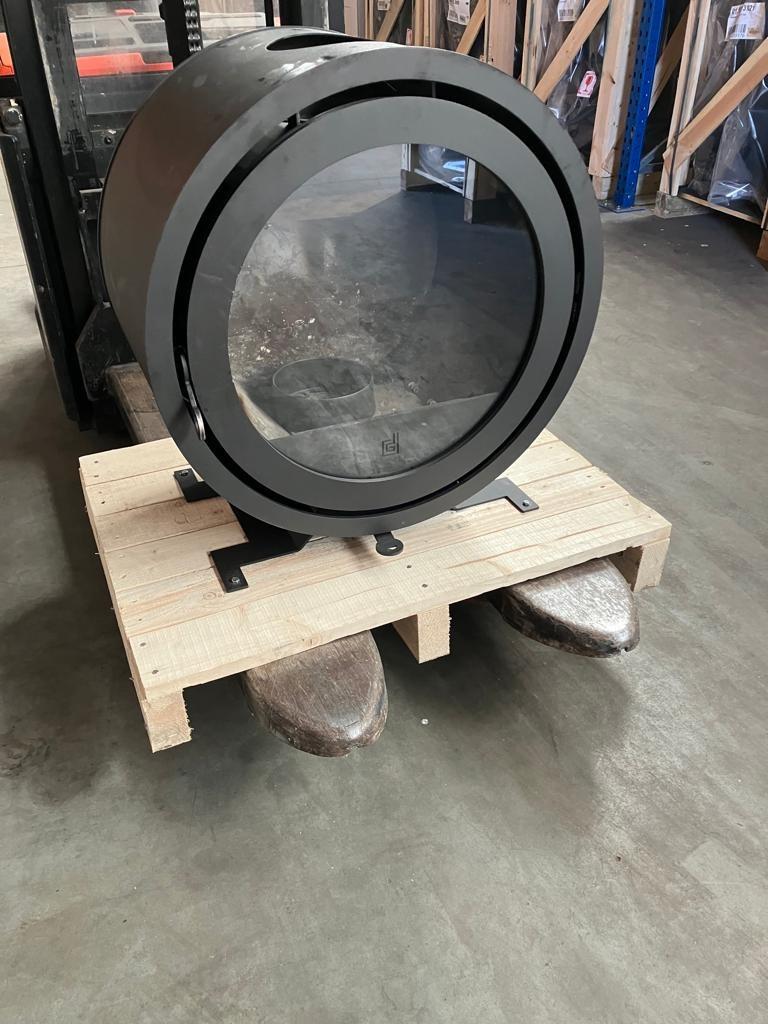 gebruikte houtkachel dik geurts odin front !!!!!!!!!, Ophalen, Houtkachel, Zo goed als nieuw, Vrijstaand