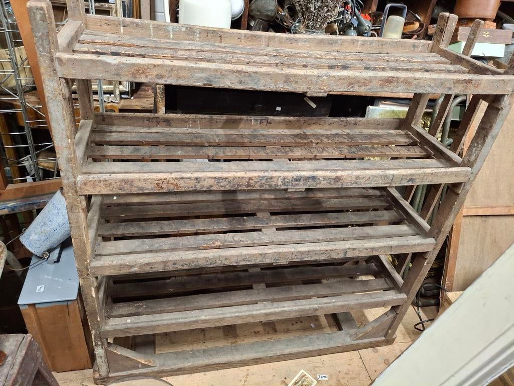 Oude bakkerskar bakkersrek rek meubel brocante, Ophalen
