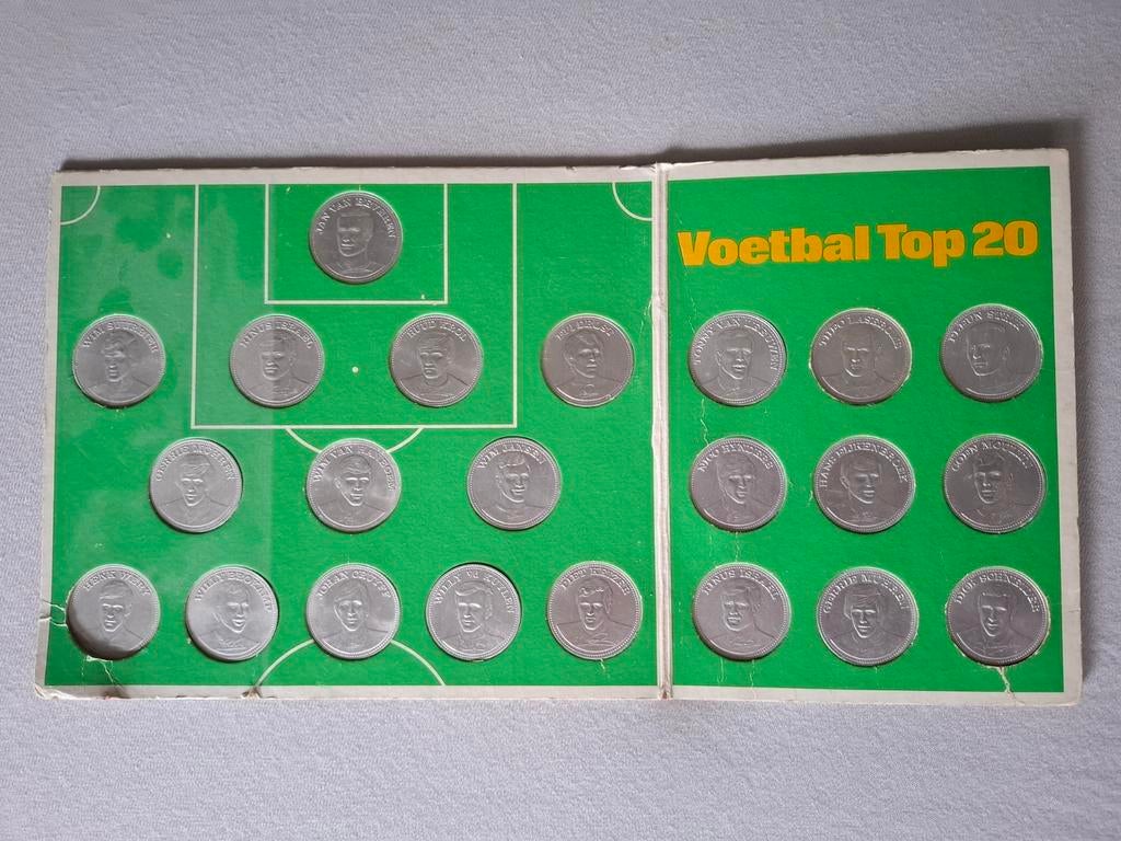 Voetbal Top 20 Shell - 1970s, Verzamelen, Ophalen of Verzenden, Gebruikt