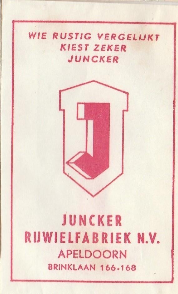 fiets rijwiel Juncker Veeno Phoenix, Ophalen of Verzenden, Gebruikt, Overige merken