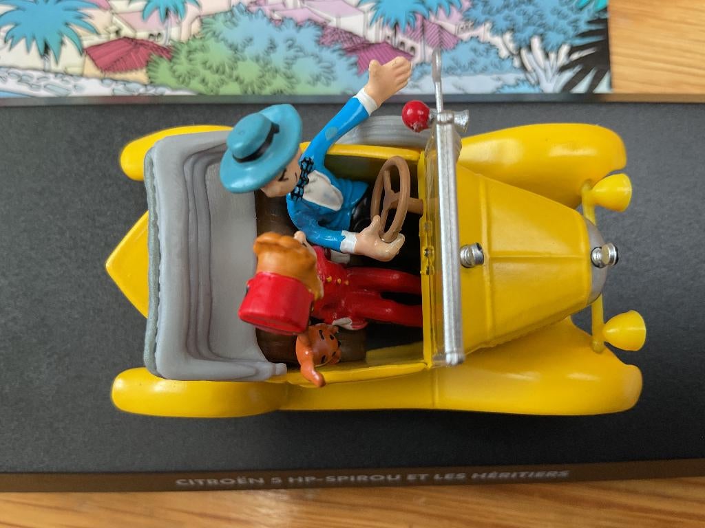 Spirou et Fantasio Robbedoes modelauto, Ophalen of Verzenden, Nieuw, Overige typen, Overige merken