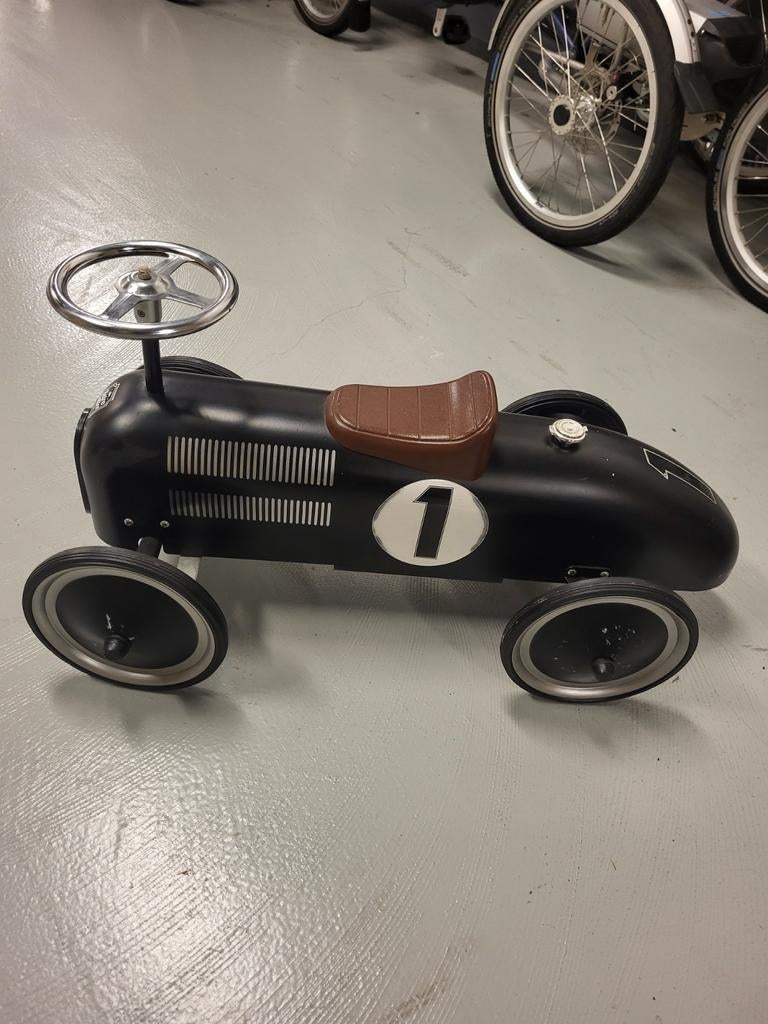 Vintage Loopauto - Raceauto voor Kinderen, Ophalen, Gebruikt, Jongen of Meisje