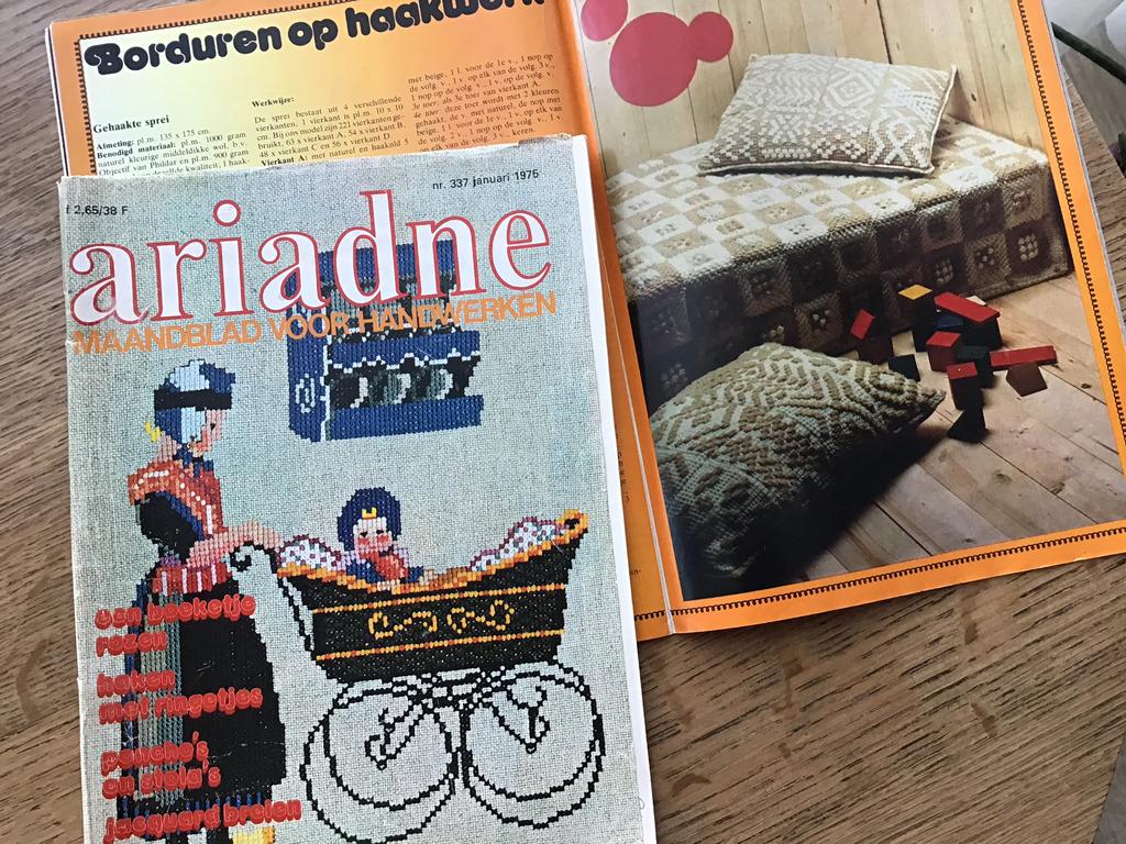 Ariadne  1975–1976–1977–1978–1980., Ophalen of Verzenden, Zo goed als nieuw, Breien of Haken, Patroon of Boek