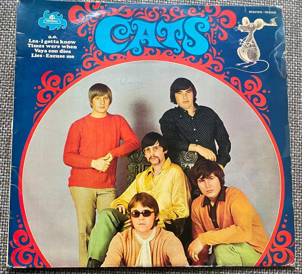 LP The Cats The Cats € 7,00, Cd's en Dvd's, Ophalen of Verzenden, Zo goed als nieuw, 12 inch, Poprock