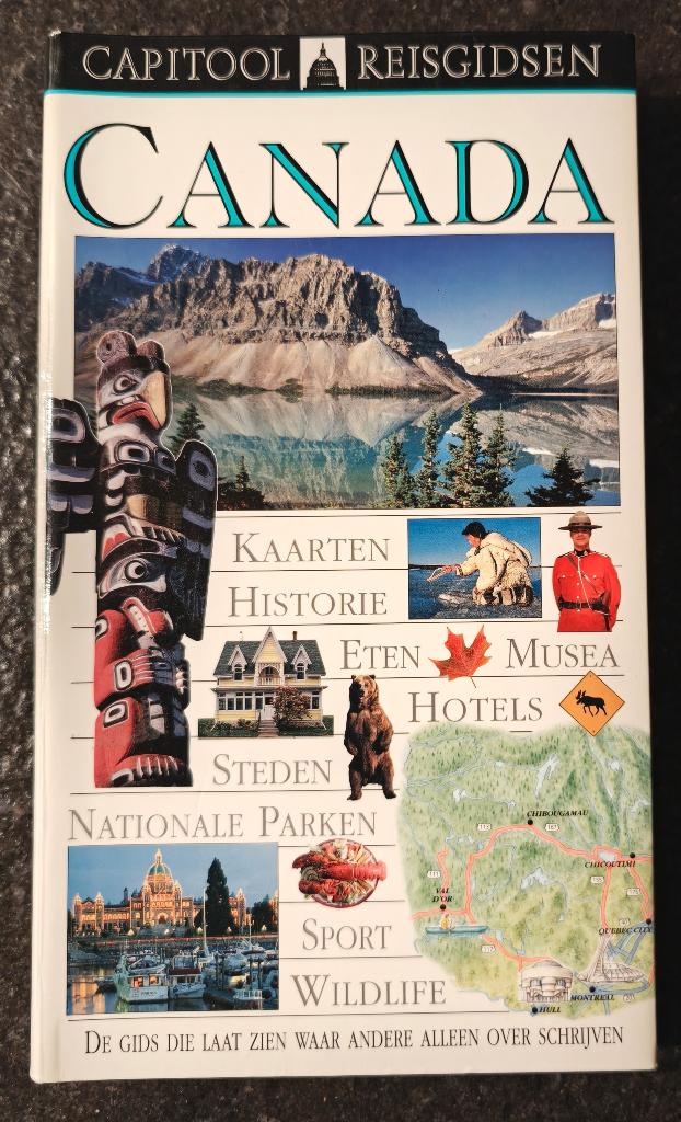 Capitool reisgids Canada, Boeken, Reisgidsen, Zo goed als nieuw, Reisgids of -boek, Noord-Amerika, Capitool, Ophalen of Verzenden