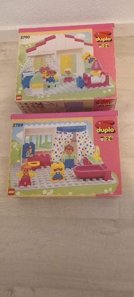 Duplo Sets 2790 en 2789, Ophalen of Verzenden, Gebruikt, Complete set, Duplo
