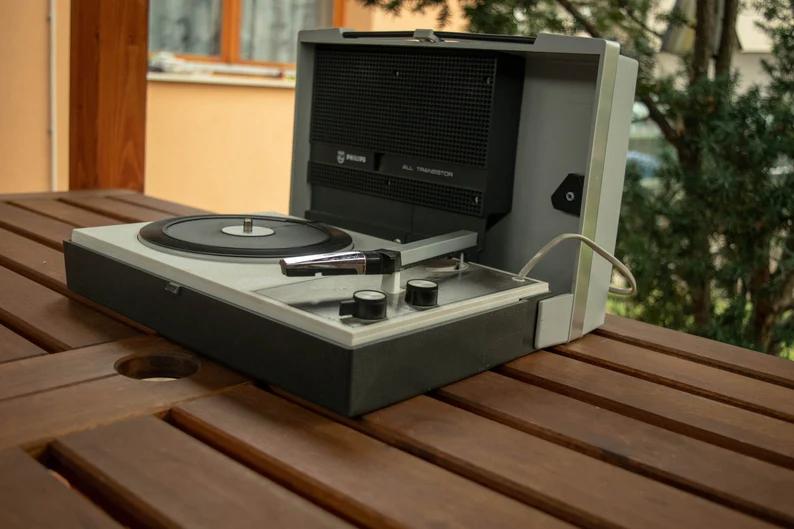 Philips 22GF210 platenspeler – vintage – nette staat, Audio, Tv en Foto, Platenspelers, Zo goed als nieuw, Platenspeler, Philips