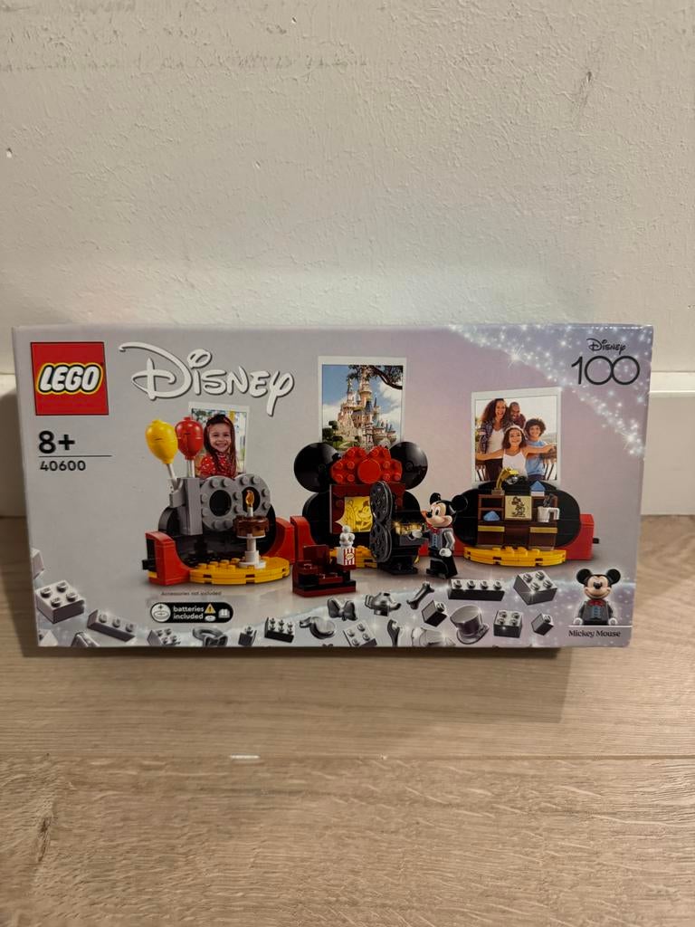 Nieuw Lego Disney 40600 - Mickey Mouse Tribute, Ophalen of Verzenden, Nieuw, Complete set, Lego