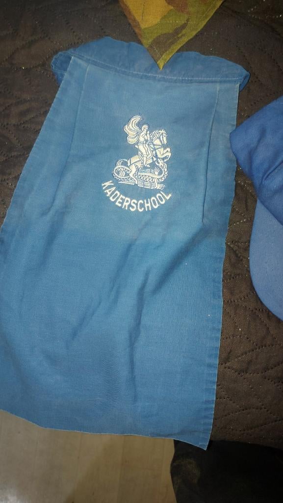 Halsdoeken cavalerie, Verzamelen, Militaria | Algemeen, Ophalen of Verzenden, Landmacht, Nederland