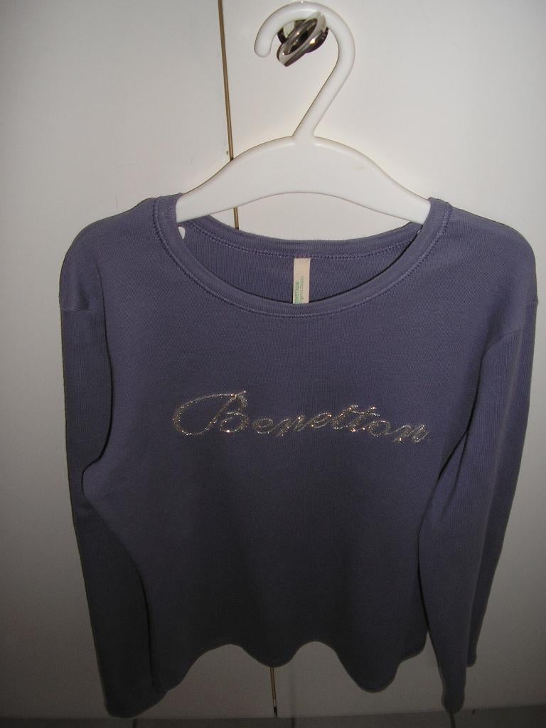 Longsleeve van Benneton maat 152, Ophalen of Verzenden, Zo goed als nieuw, Meisje, Shirt of Longsleeve