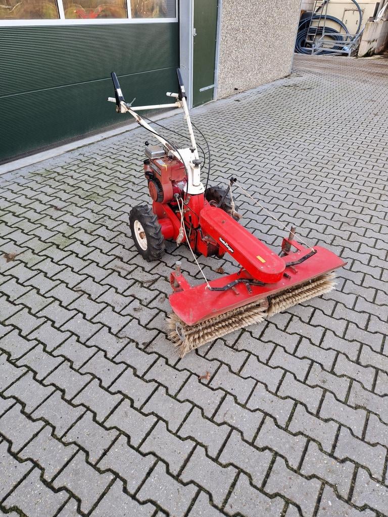 Te koop! Tielburger veegmachine, Tuin en Terras, Veegmachines, Ophalen
