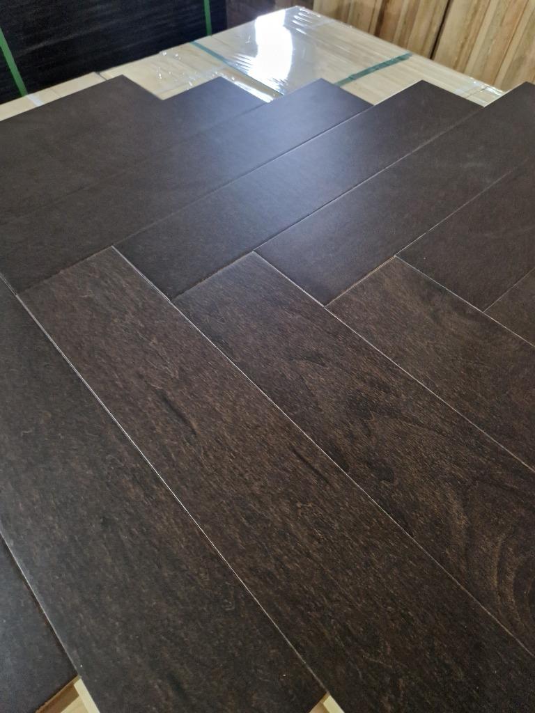 EIKEN VISGRAAT VLOEREN VISGRAATPARKET ECHTE HOUTEN VLOER!, Nieuw, 10 m² of meer, 10 tot 30 cm, Hout