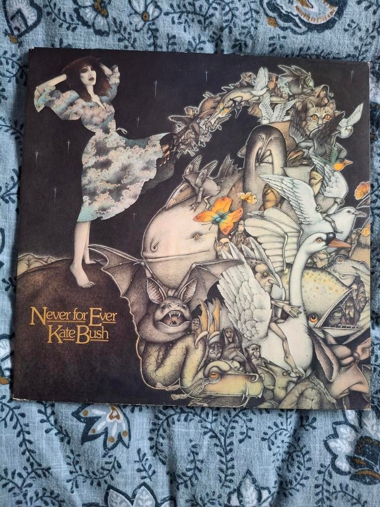 Originele LP 1980 Never for Ever Kate Bush in nieuwstaat!, Ophalen of Verzenden, 1980 tot 2000, Zo goed als nieuw, 12 inch