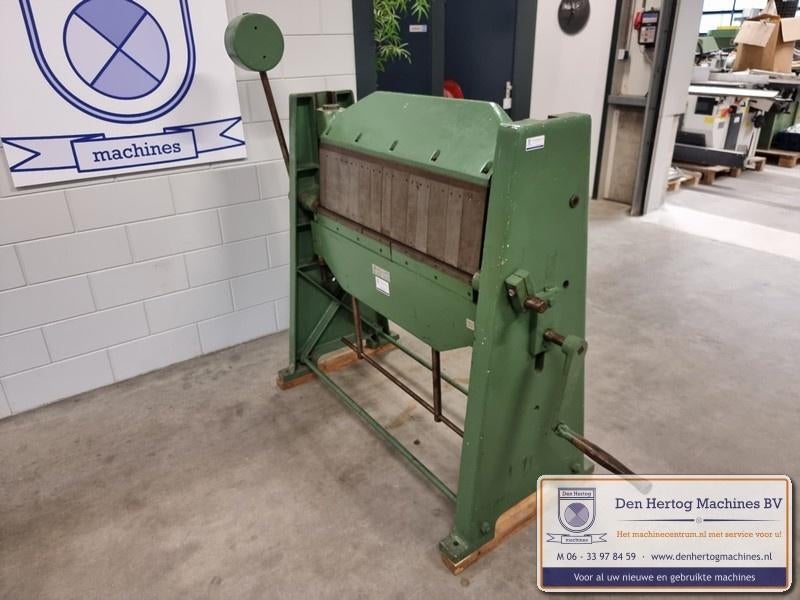 Vingerzetbank hoge segmenten 21cm 1020x2mm hand zetbank, Ophalen, Gebruikt