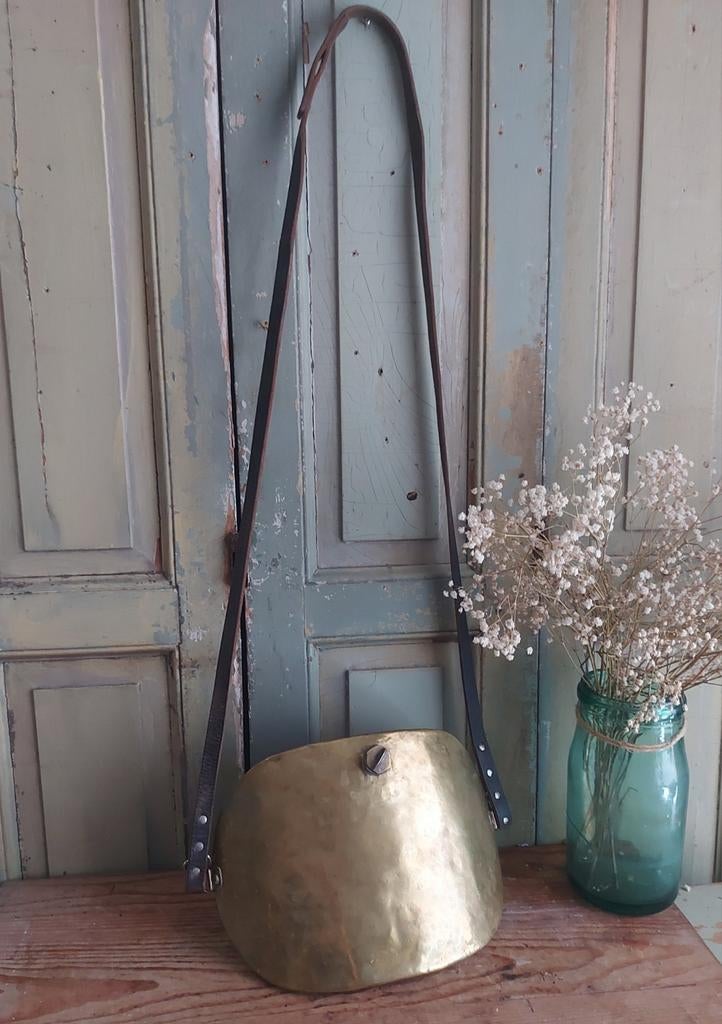 Antieke koperen buikkruik buik kruik lekker warm 100 % wate, Ophalen of Verzenden