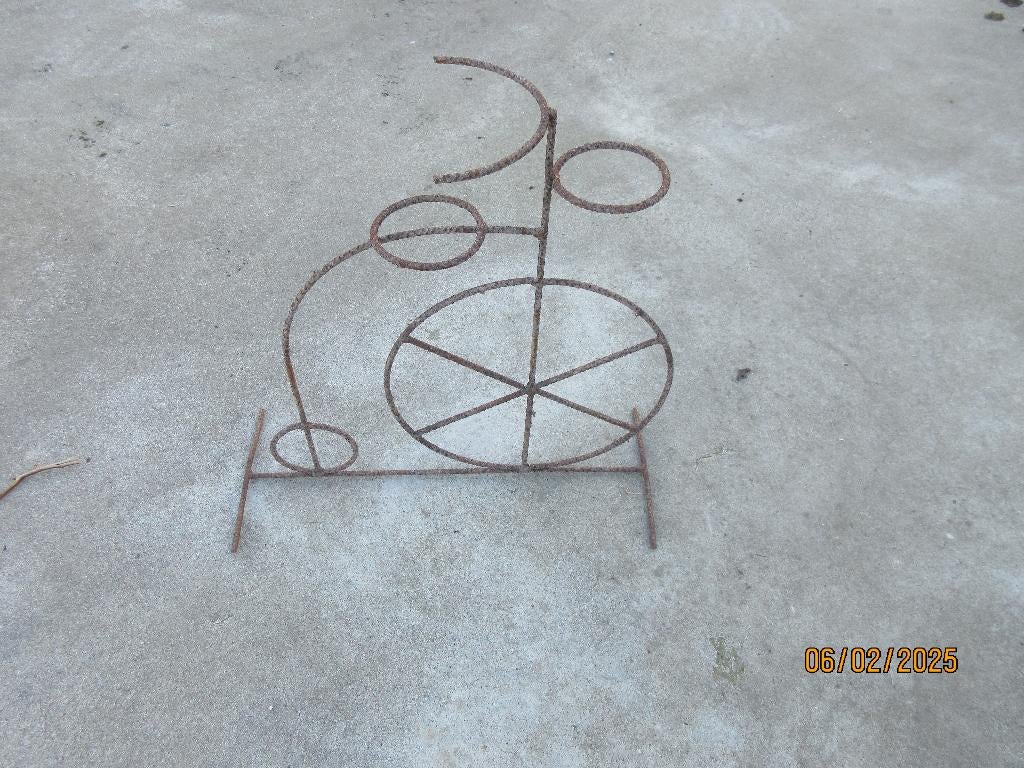 frame divers van draadijzer. step fiets hart vlinder hart et, Ophalen, Nieuw, Overige typen