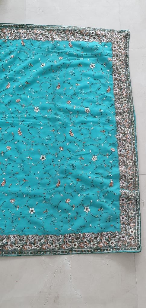 Saree | Sari - met blouse, Ophalen of Verzenden, Zo goed als nieuw, Overige typen