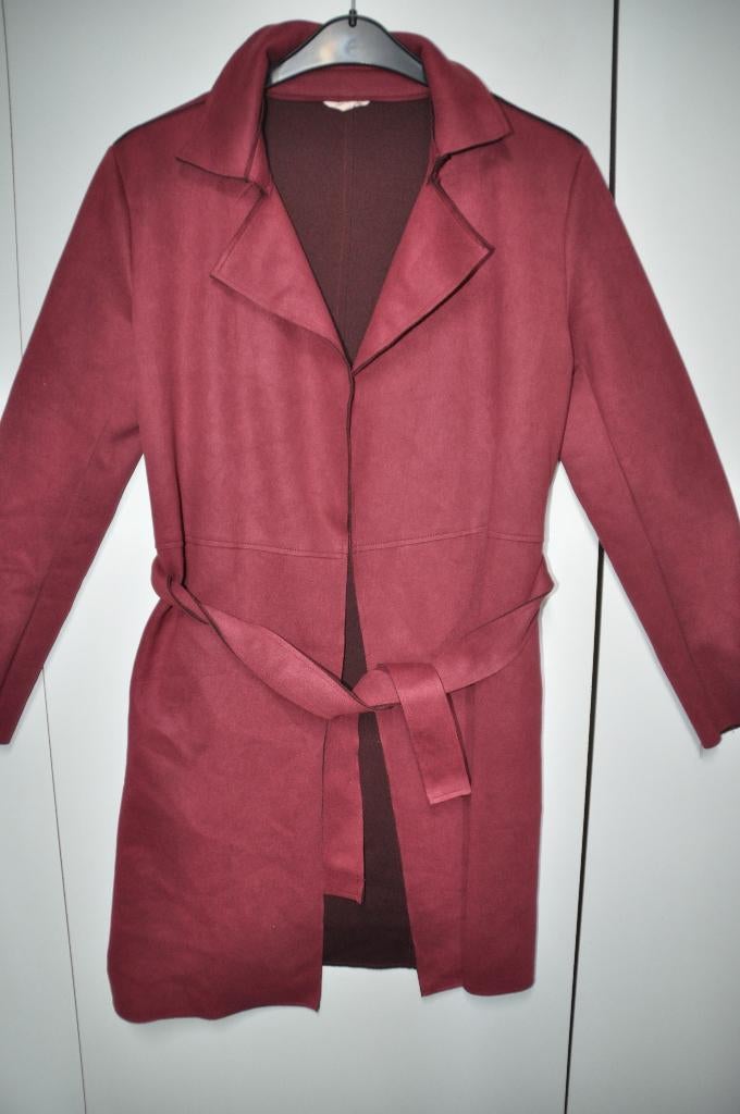 MZ22 Tussen jas maat M Aubergine, Ophalen of Verzenden, Zo goed als nieuw, Maat 38/40 (M), Paars