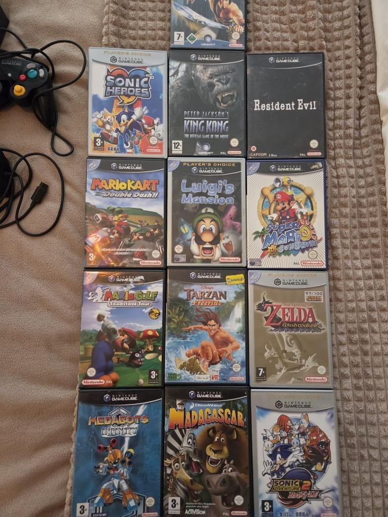 Diverse Gamecube spellen, Spelcomputers en Games, Games | Nintendo GameCube, Avontuur en Actie, 1 speler, Ophalen of Verzenden