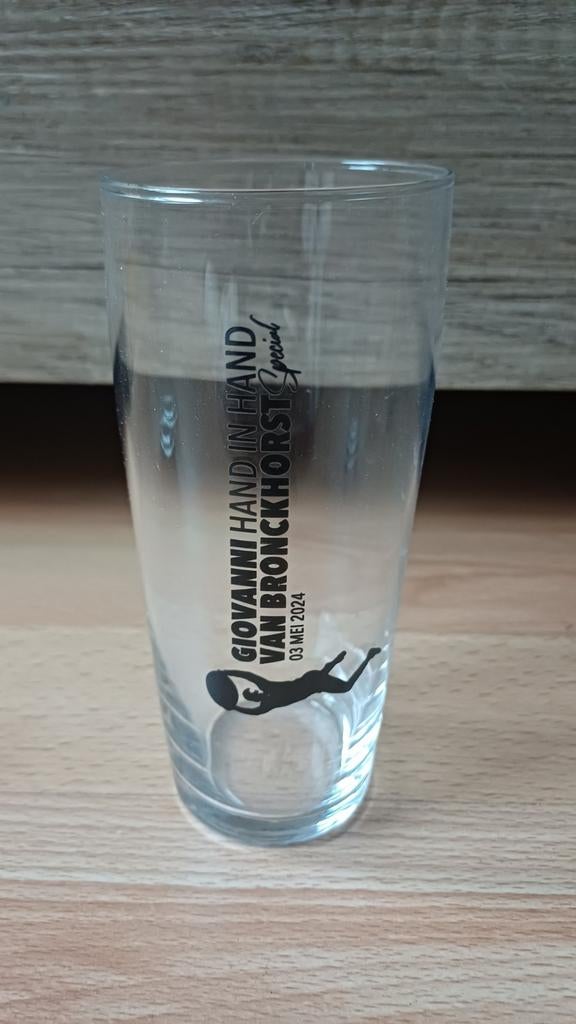 Feyenoord glas zeldzaam uniek, Ophalen of Verzenden, Zo goed als nieuw, Waterglas