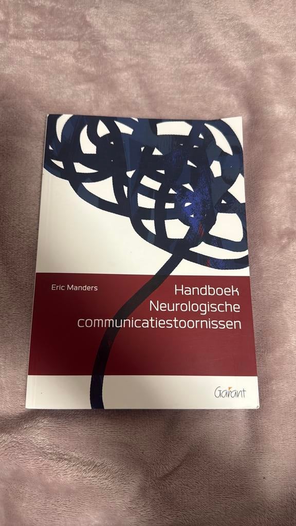 Handboek Neurologische communicatiestoornissen, Eric Manders, Sociale wetenschap, Ophalen of Verzenden, Zo goed als nieuw