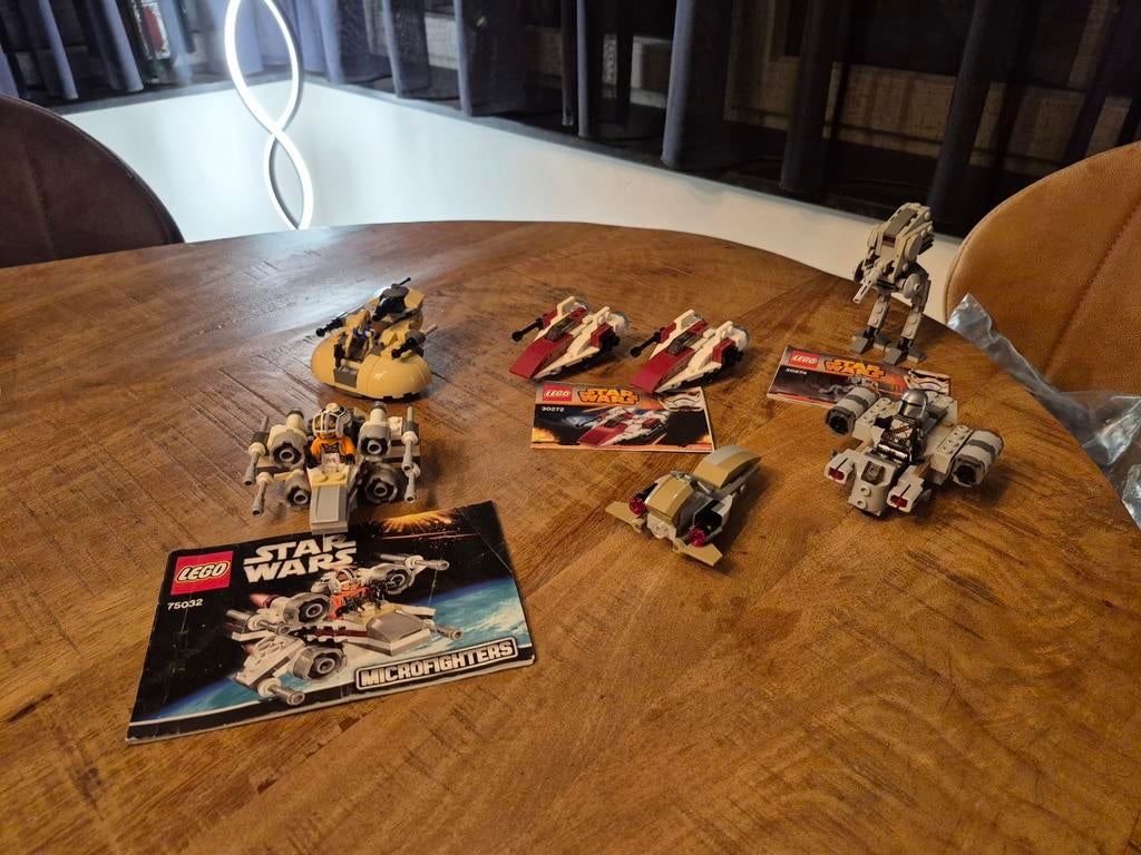 Lego Star Wars Microfighters 7 Stuks, Ophalen of Verzenden, Gebruikt, Overige typen