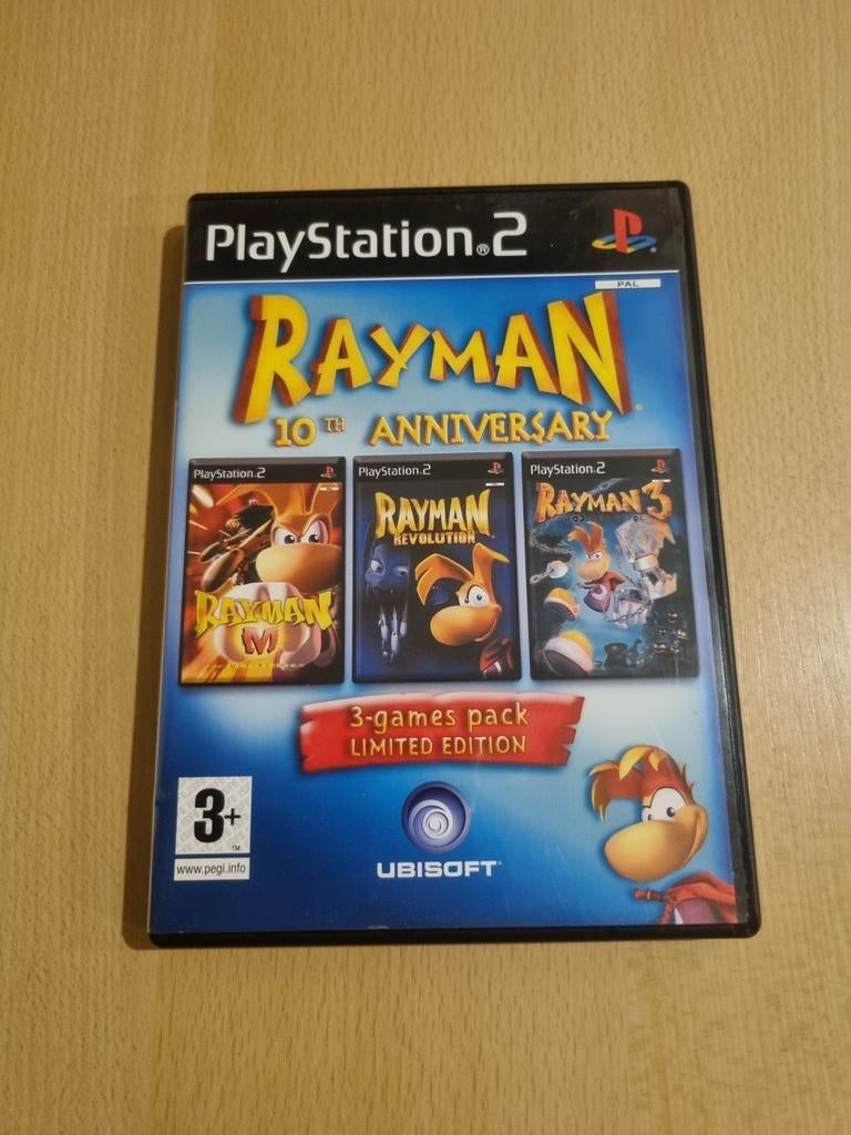 Rayman 10th anniversary playstation 2, Avontuur en Actie, Gebruikt, 1 speler, Ophalen of Verzenden