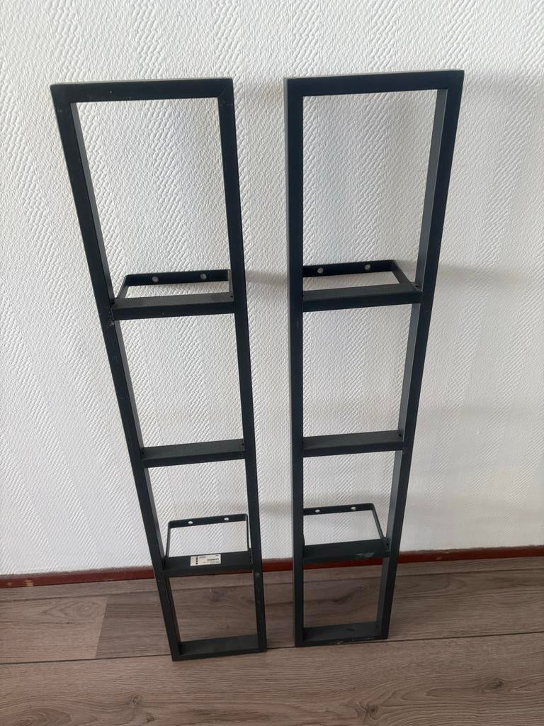 IKEA Leberg cd/dvd wand rek- Set van 2, Ophalen, Gebruikt