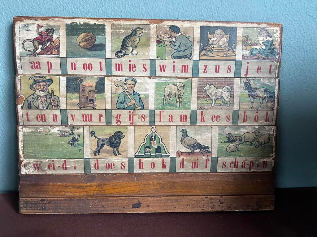 OUD LEESPLANKJE, Ophalen of Verzenden