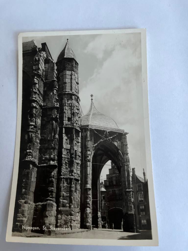 Oude ansichtkaart Nijmegen St. Stevenskerk, Ophalen of Verzenden, Ongelopen, Gelderland