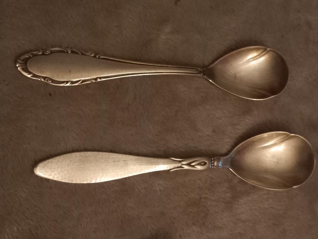 Verzilverden  Jam /saus Lepels -, Ophalen of Verzenden