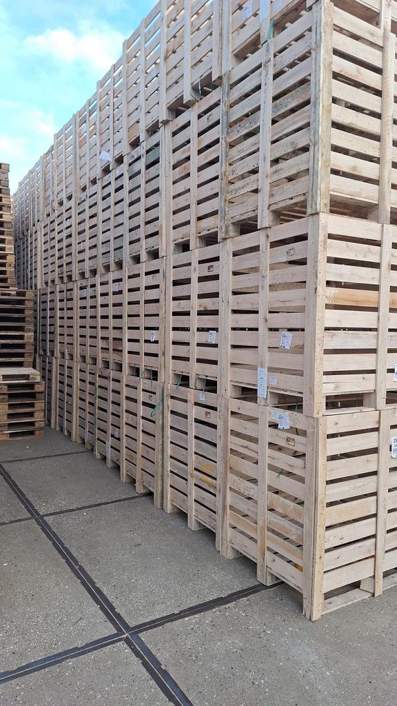 Palletbox houtekratten opslagbak, Ophalen, 100 cm of meer, 60 cm of meer, Overige typen