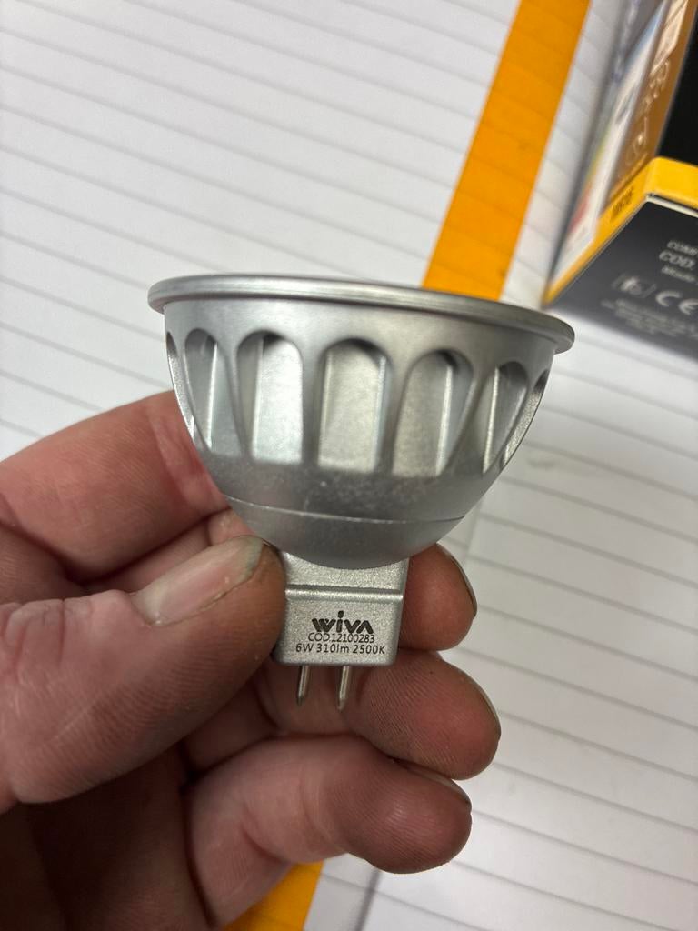 Wiva LED Spot MR16 12V, Led-lamp, Minder dan 30 watt, Soft of Flame, Nieuw