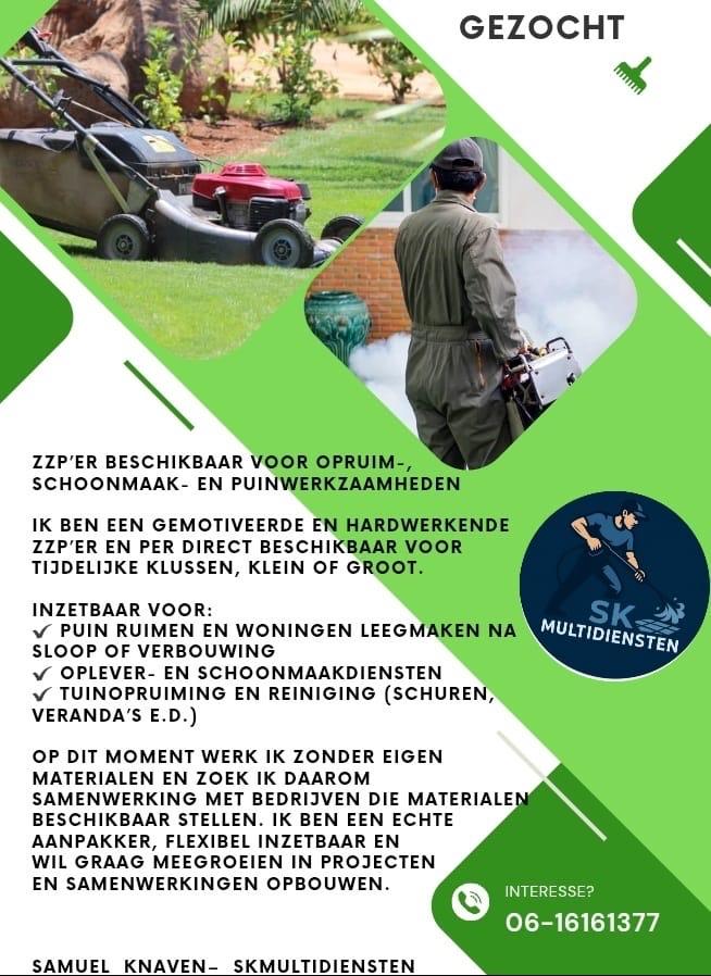 Zzper opzoek naar werk!, Eén persoon, Overige typen