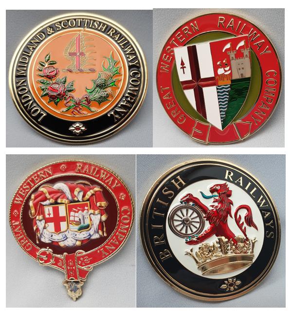 Great Western Railway Company plaquetten Verenigd Koninkrijk, Verzamelen, Spoorwegen en Tramwegen, Ophalen of Verzenden, Nieuw