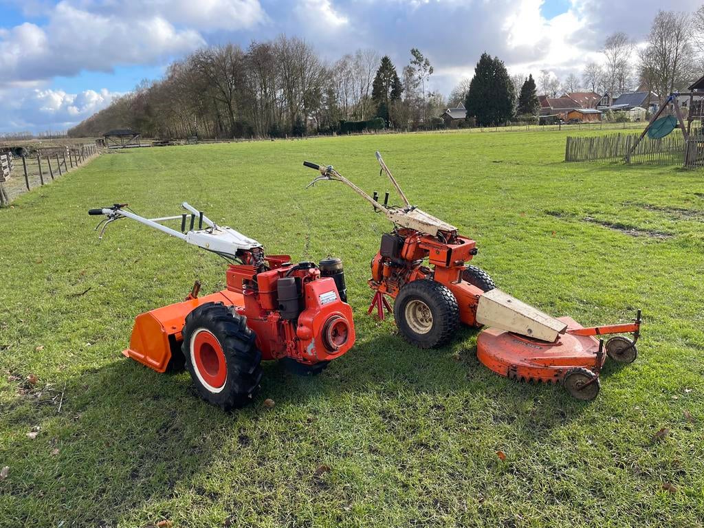 Te huur diesel Tuinfrees / Ruwterrein maaier, Ophalen, Zo goed als nieuw