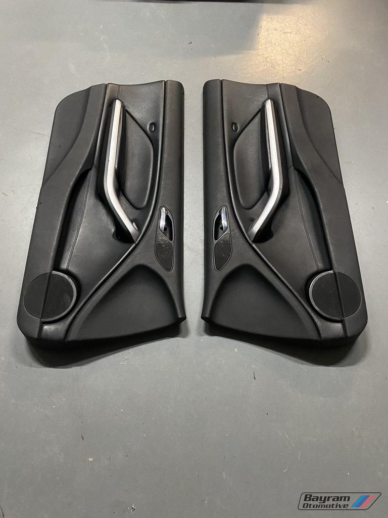 Bmw E46 coupe deurpanelen zwart leder voor cabrio 3-serie M3, Auto-onderdelen, Ophalen, Gebruikt, BMW