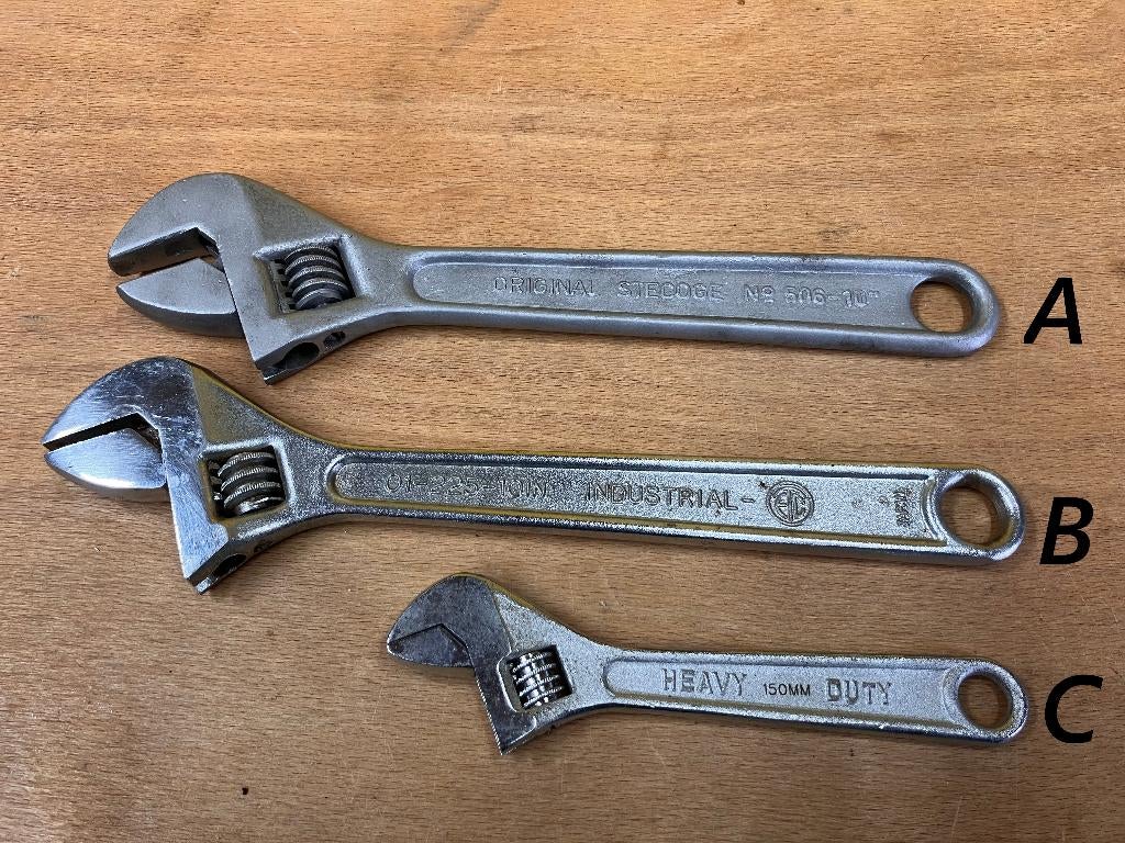 Bahco’s / verstelbare moersleutels, Ophalen of Verzenden, Gebruikt