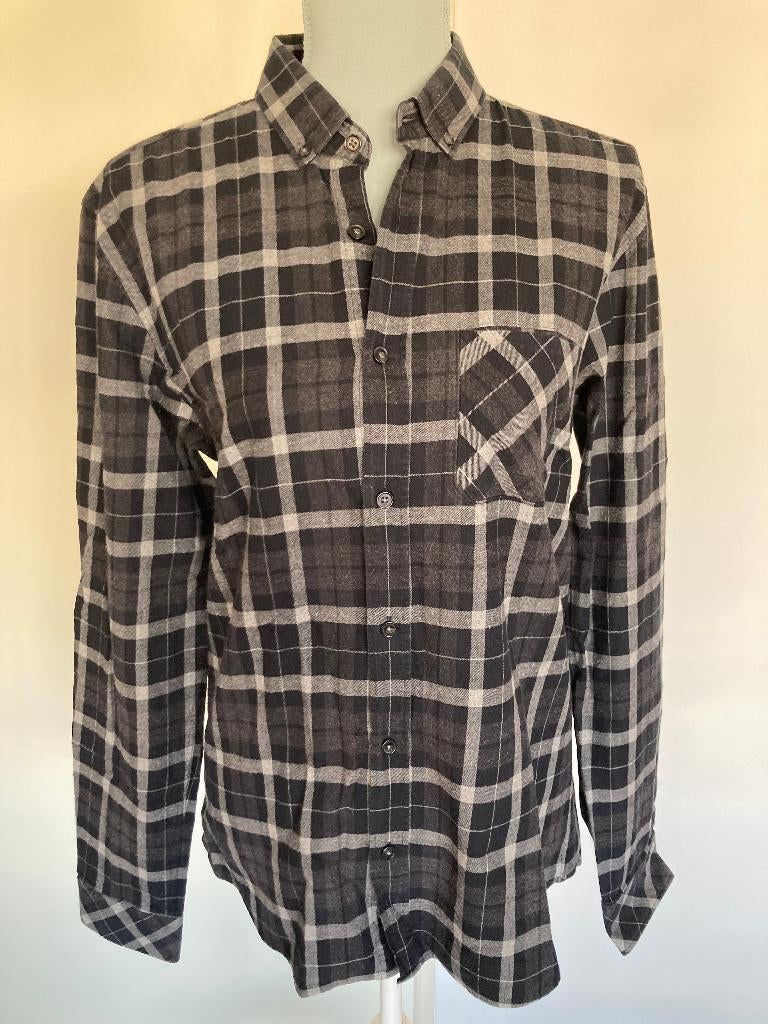 Houthakkers/geruit overhemd - Hugo Boss, Overige kleuren, Hugo boss, Gedragen, Halswijdte 39/40 (M)