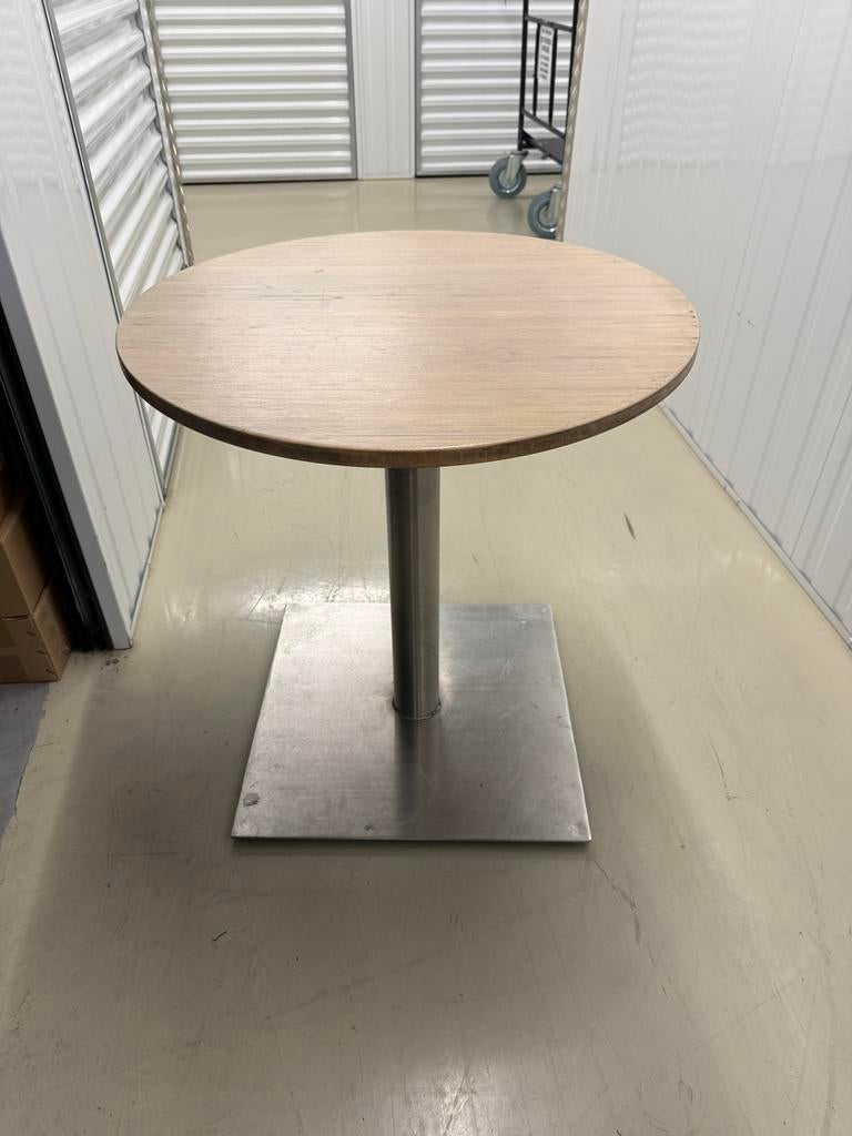 Terras Tafels - 12 Vierkant, 2 Rond - Bamboe Bladen, Huis en Inrichting, Tafels | Salontafels, Gebruikt, 50 tot 75 cm, Vierkant