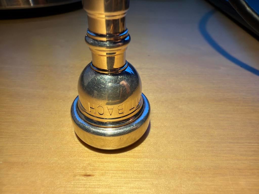 Vincent Bach Trompet Mondstuk 5SV, Ophalen of Verzenden, Zo goed als nieuw, Bes-trompet