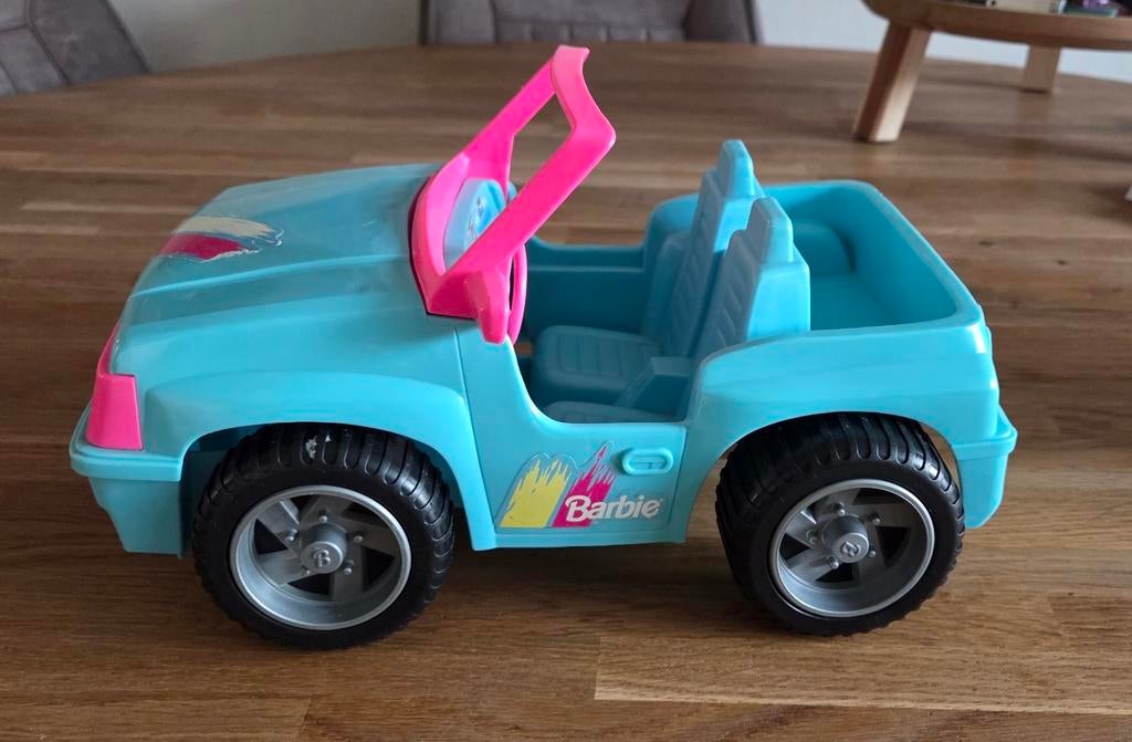 Barbie Jeep Vintage 1990's, Ophalen of Verzenden, Barbie