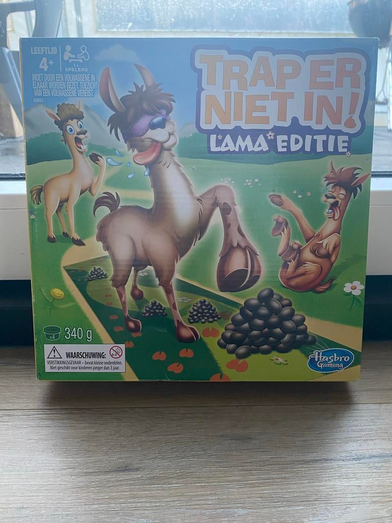 Trap er niet in! Llama Editie - Bordspel, Een of twee spelers, Ophalen of Verzenden, Zo goed als nieuw, Reisspel