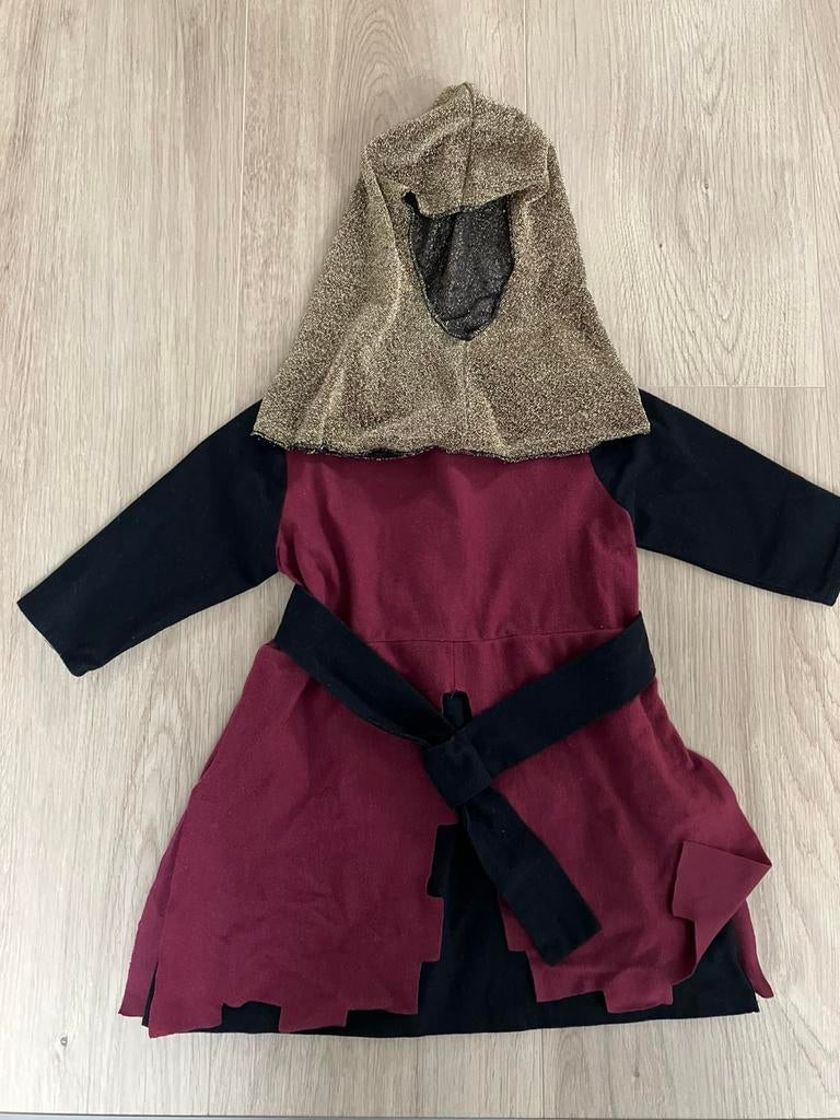 Ridderpak carnaval, Ophalen of Verzenden, Gebruikt, 104 of kleiner, Jongen of Meisje