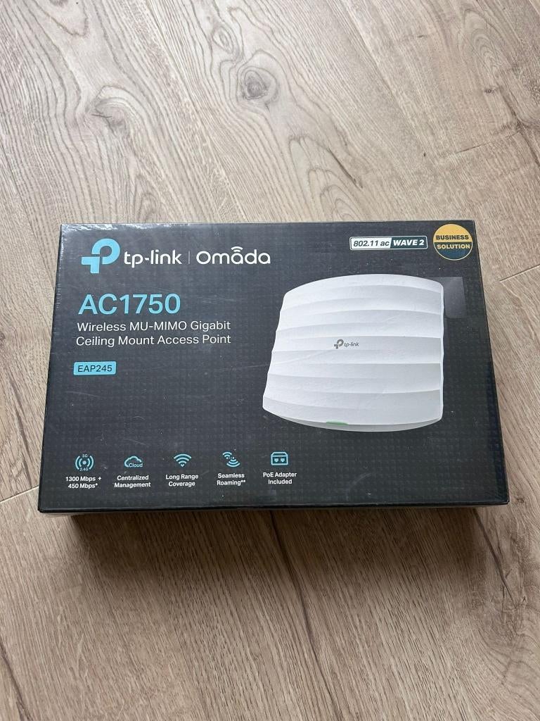 TP-Link Omada EAP245 – Nieuw in doos, Computers en Software, Accesspoints, Ophalen of Verzenden, Nieuw, TPLink