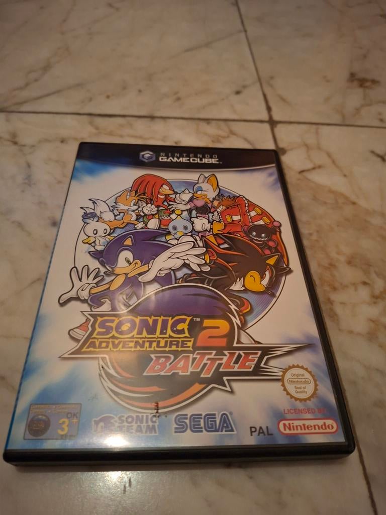 Sonic Adventure 2 Battle - Gamecube, Spelcomputers en Games, Games | Nintendo GameCube, Gebruikt, 1 speler, Eén computer, Ophalen of Verzenden