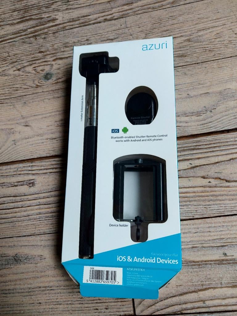 Azuri Selfie Stick - Nieuw in doos, Ophalen of Verzenden, Nieuw, Overige merken