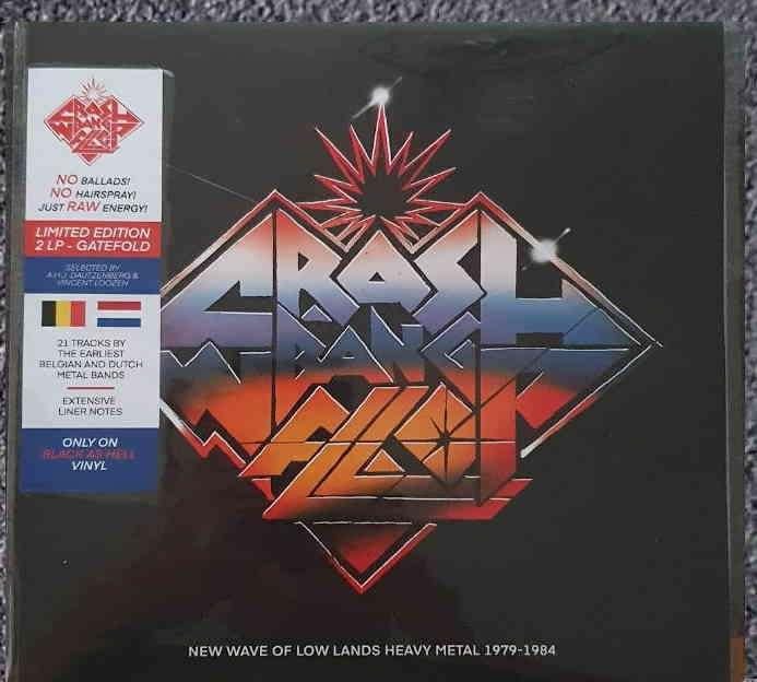 Crash,Bang, Wallop- New wave of low lands heavy metal VINYL, Cd's en Dvd's, Ophalen of Verzenden, Zo goed als nieuw