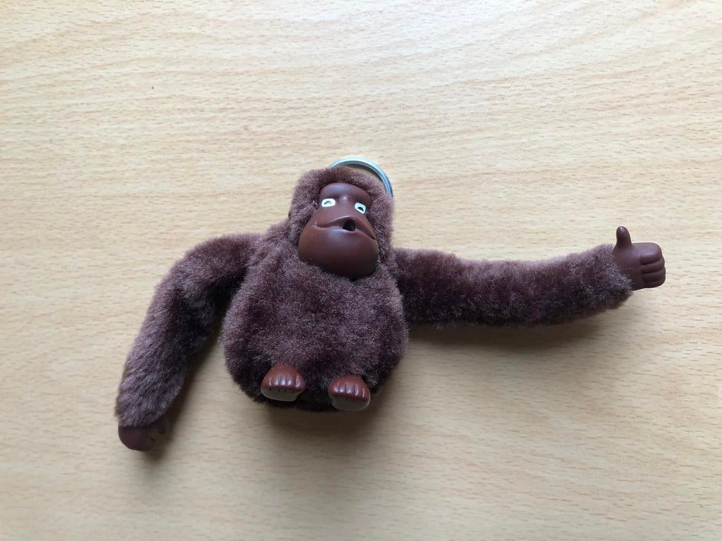 Bruin aapje Kipling met naam ‘Alberto’, Ophalen of Verzenden, Zo goed als nieuw, Merk